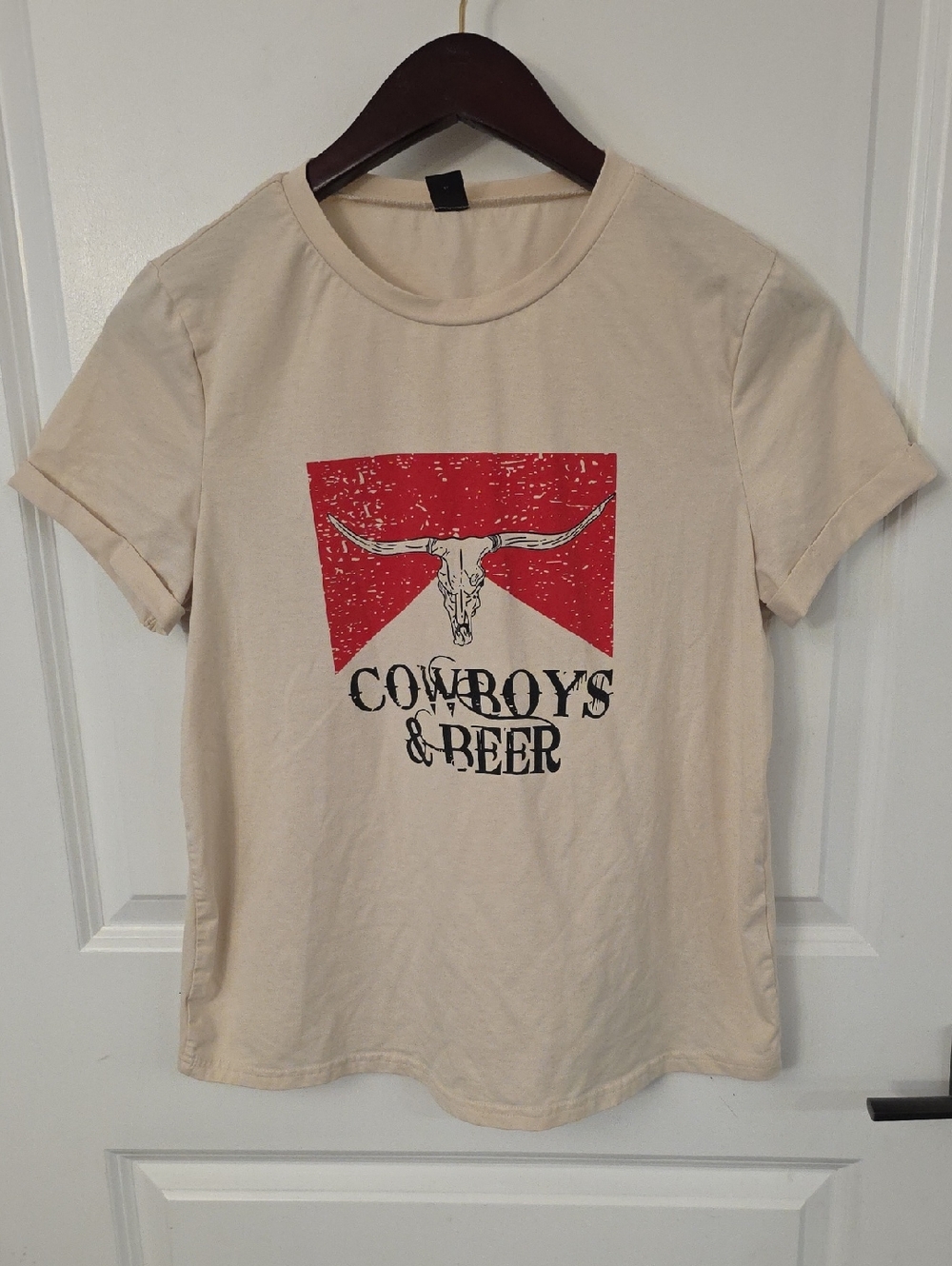 Shein "Cowboy & Beer" Tee